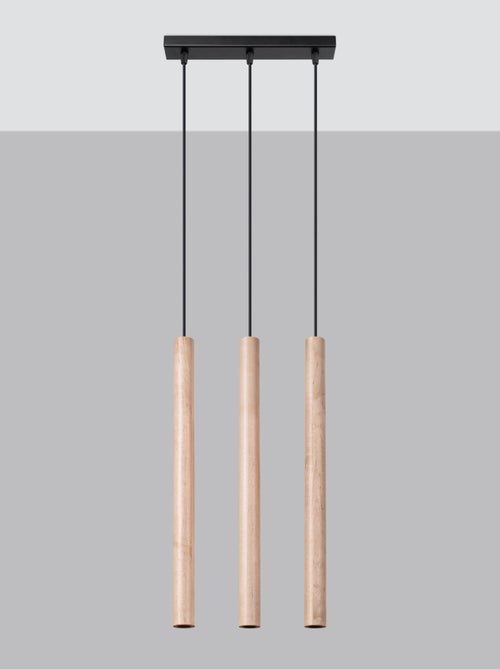 Suspension Acier Bois G9 3 Pastelo Line - Kiabi