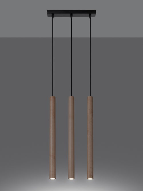Suspension Acier Bois G9 3 Pastelo Line - Kiabi