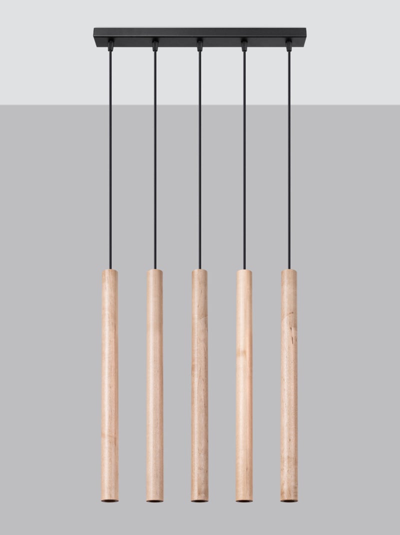 Suspension Acier Bois G9 5 Pastelo Line Marron - Kiabi