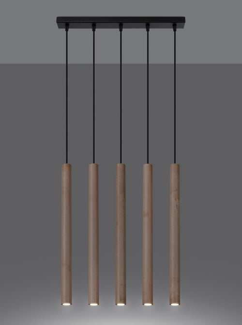 Suspension Acier Bois G9 5 Pastelo Line - Kiabi