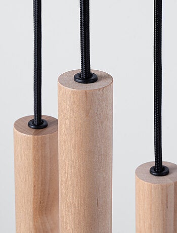 Suspension Acier Bois G9 5 Pastelo