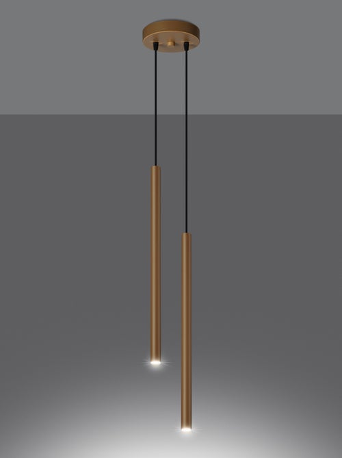 Suspension Acier Doré G9 2 Pastelo - Kiabi