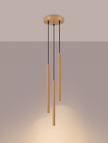 Suspension Acier Doré G9 3 Arche