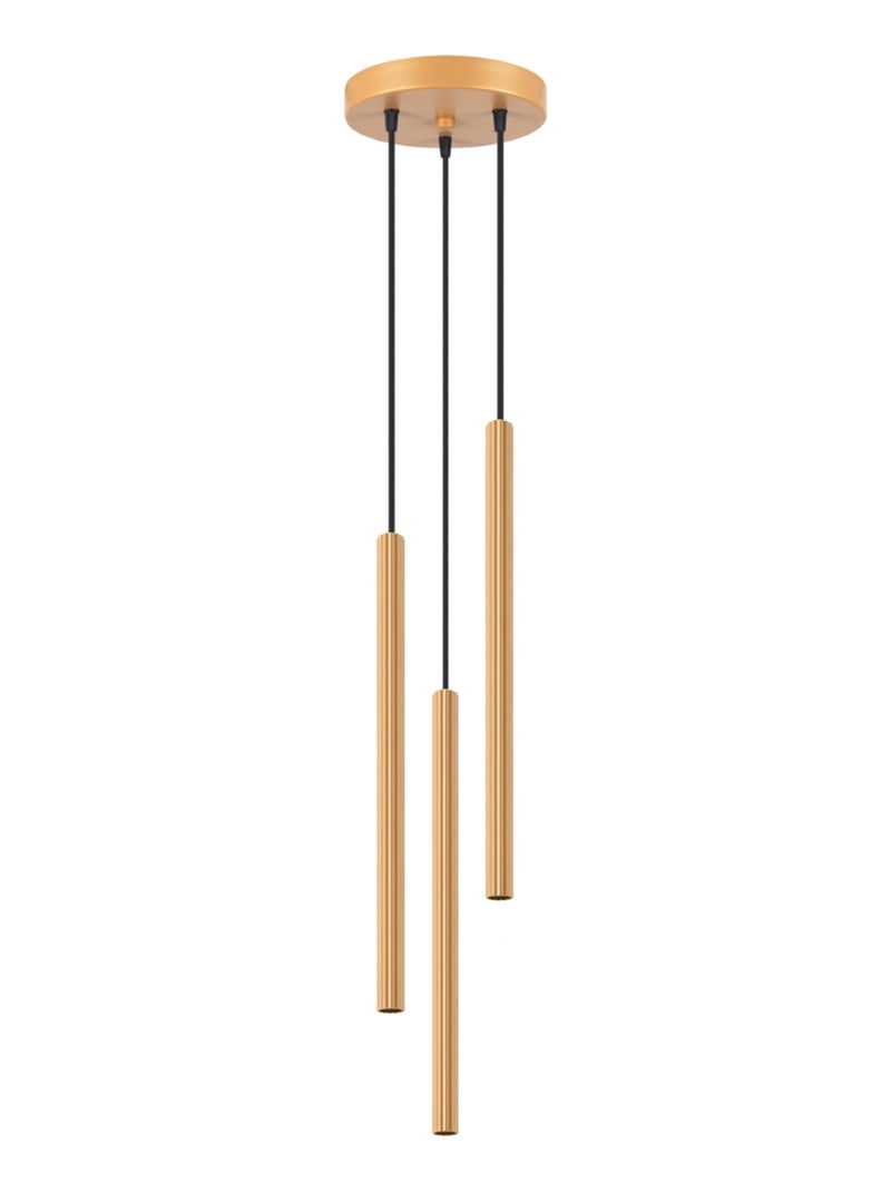 Suspension Acier Doré G9 3 Arche Jaune - Kiabi
