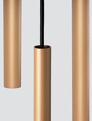 Suspension Acier Doré G9 3 Pastelo