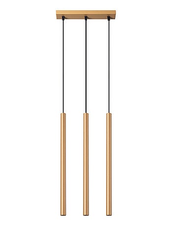 Suspension Acier Doré G9 3 Pastelo Line