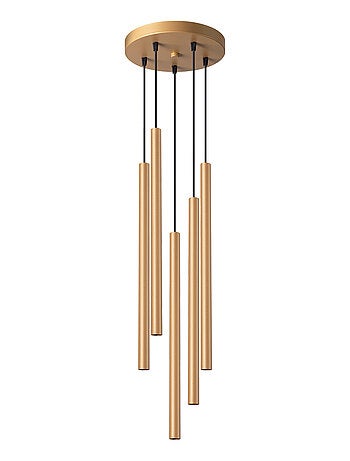 Suspension Acier Doré G9 5 Pastelo