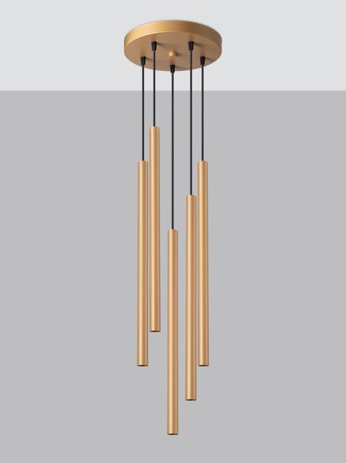 Suspension Acier Doré G9 5 Pastelo - Kiabi