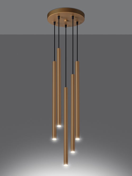 Suspension Acier Doré G9 5 Pastelo - Kiabi
