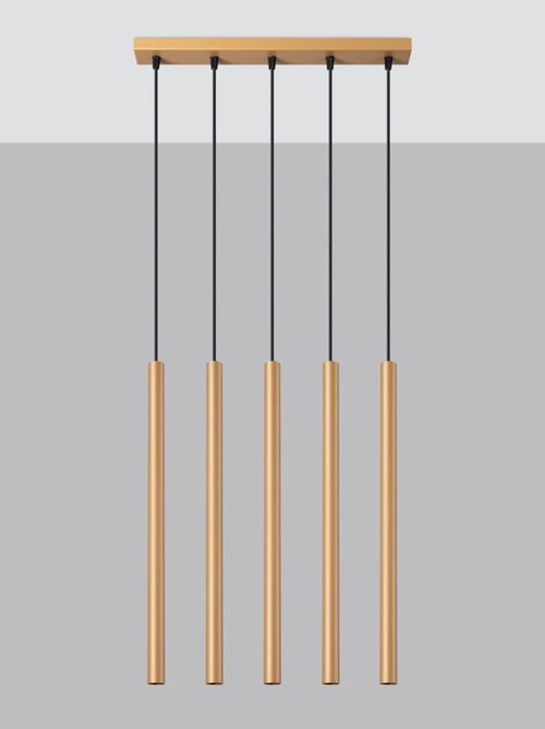 Suspension Acier Doré G9 5 Pastelo Line - Kiabi