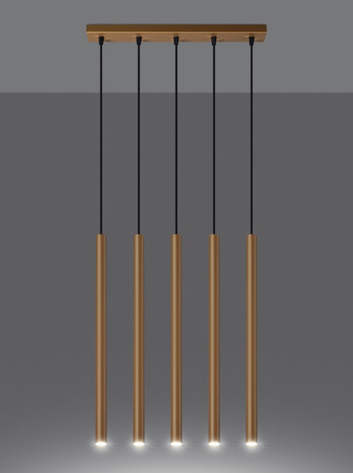 Suspension Acier Doré G9 5 Pastelo Line - Kiabi