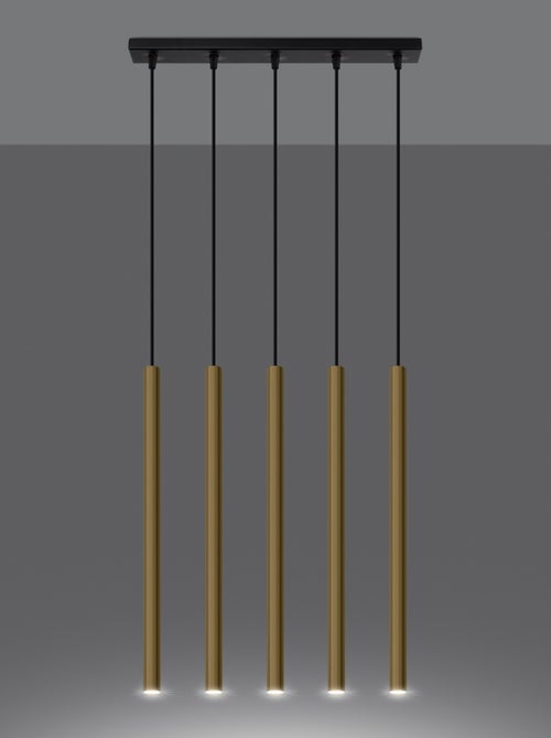Suspension Acier Éclat Doré G9 5 Pastelo - Kiabi