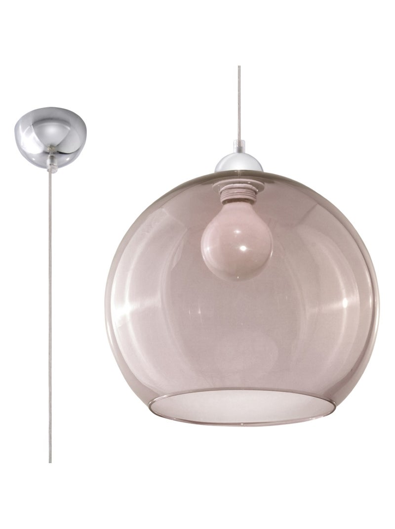 Suspension Acier Graphite E27 1 Ball Gris - Kiabi