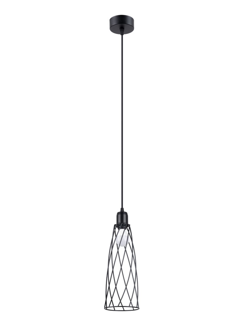 Suspension Acier Noir E14 1 Suba Noir - Kiabi