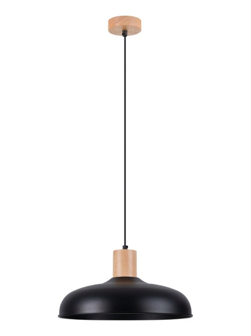 Suspension Acier Noir E27 1 Indy - Kiabi