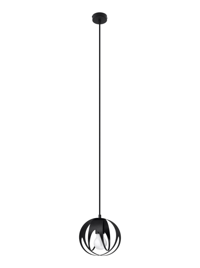 Suspension Acier Noir E27 1 Tulos Noir - Kiabi