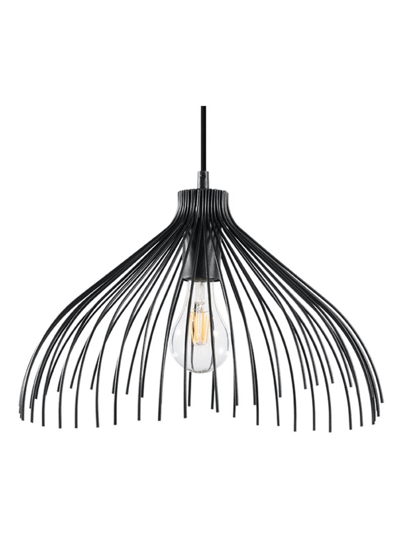 Suspension Acier Noir E27 1 Umb Noir - Kiabi