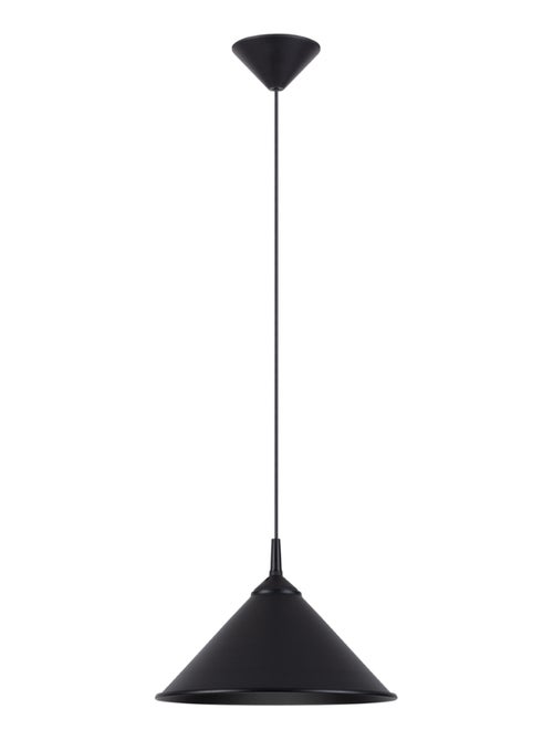 Suspension Acier Noir E27 1 Zuma - Kiabi