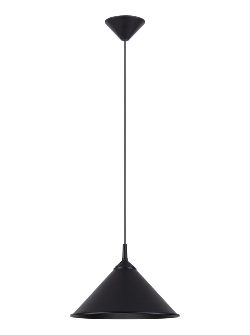 Suspension Acier Noir E27 1 Zuma Noir - Kiabi