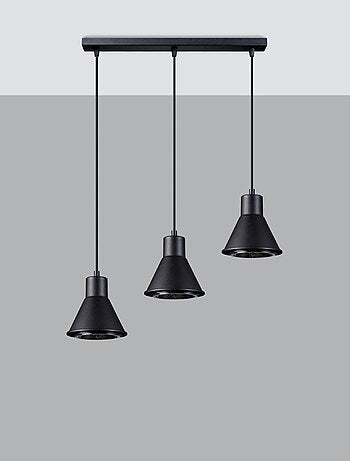 Suspension Acier Noir ES111 3 Tazila