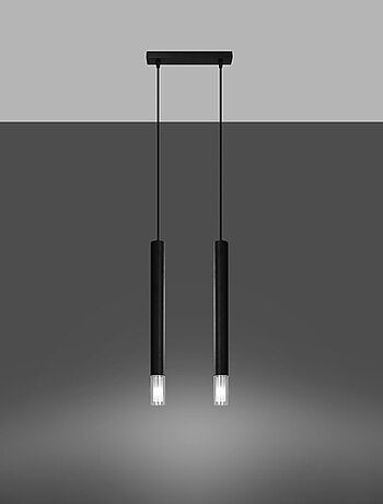 Suspension Acier Noir G9 2 Wezyr