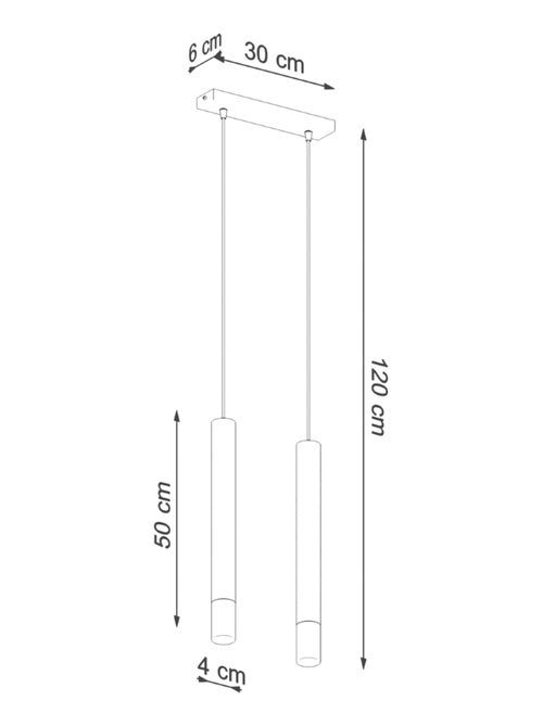 Suspension Acier Noir G9 2 Wezyr - Kiabi