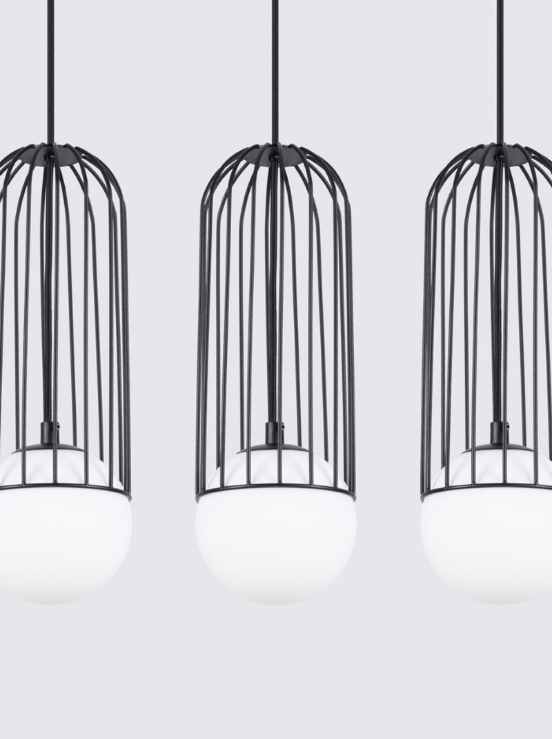 Suspension Acier Noir G9 3 Brina Noir - Kiabi
