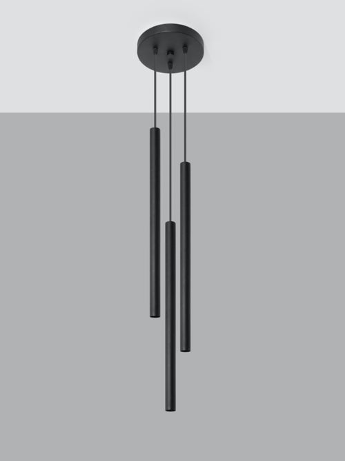 Suspension Acier Noir G9 3 Pastelo - Kiabi