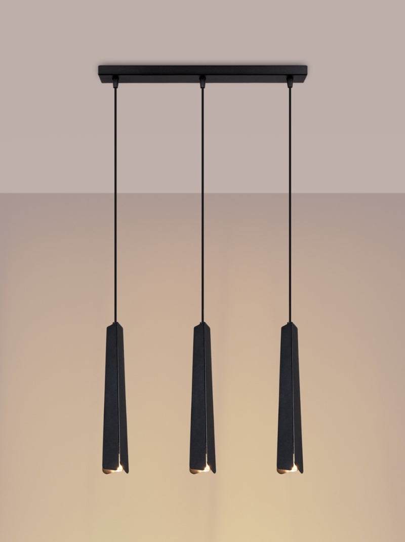 Suspension Acier Noir G9 3 Prysm Line Noir - Kiabi