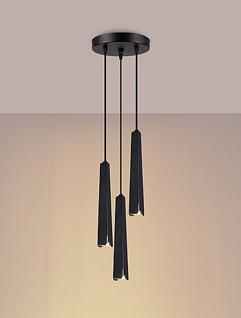 Suspension Acier Noir G9 3 Prysm