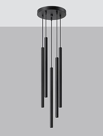 Suspension Acier Noir G9 5 Pastelo