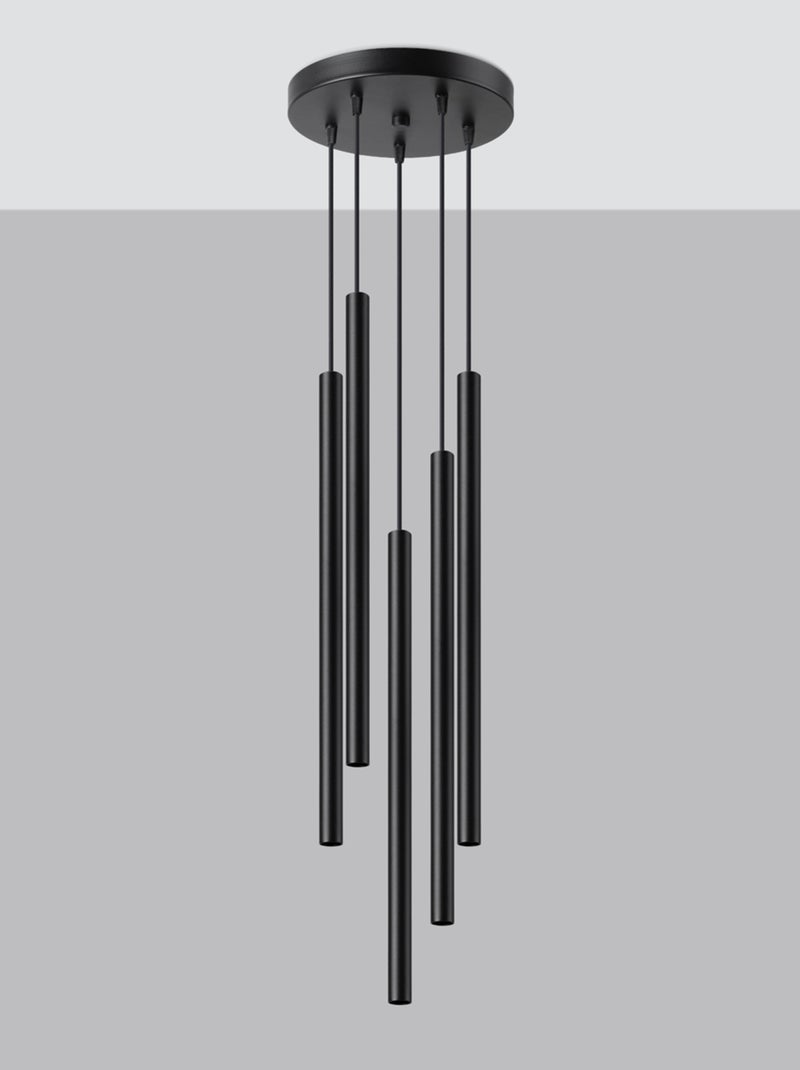 Suspension Acier Noir G9 5 Pastelo Noir - Kiabi