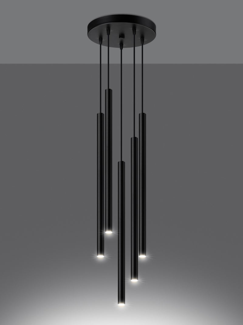 Suspension Acier Noir G9 5 Pastelo Noir - Kiabi