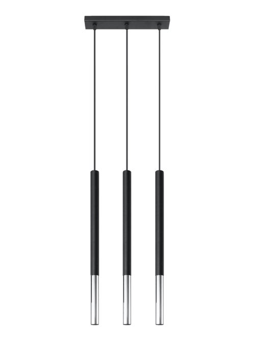 Suspension Acier Noir/Chromé G9 3 Mozaica Line - Kiabi