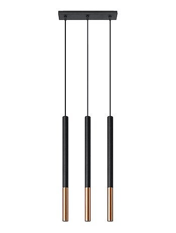Suspension Acier Noir/Cuivre G9 3 Mozaica Line