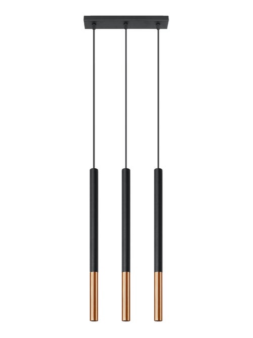 Suspension Acier Noir/Cuivre G9 3 Mozaica Line - Kiabi