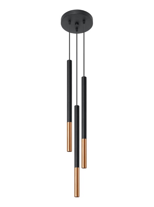 Suspension Acier Noir/Cuivre G9 3 Mozaica - Kiabi