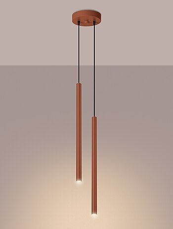 Suspension Acier Ocre Rouge G9 2 Pastelo