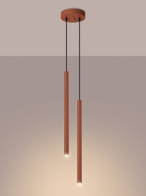 Suspension Acier Ocre Rouge G9 2 Pastelo - Kiabi