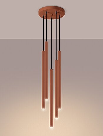 Suspension Acier Ocre Rouge G9 5 Pastelo