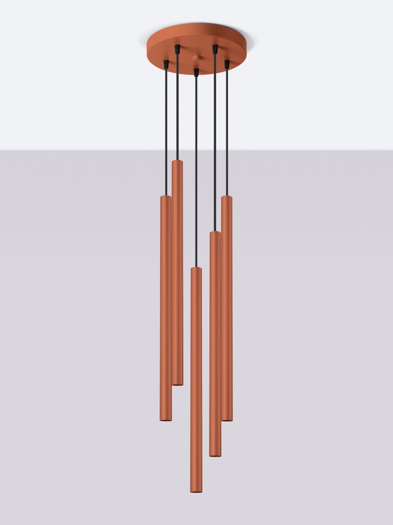 Suspension Acier Ocre Rouge G9 5 Pastelo Rouge - Kiabi