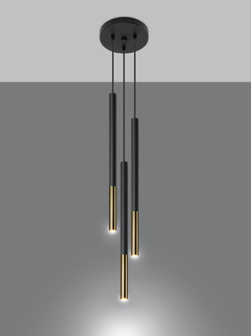 Suspension Acier Or/Noir G9 3 Mozaica - Kiabi