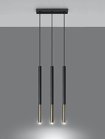 Suspension Acier Or/Noir G9 3 Mozaica Line