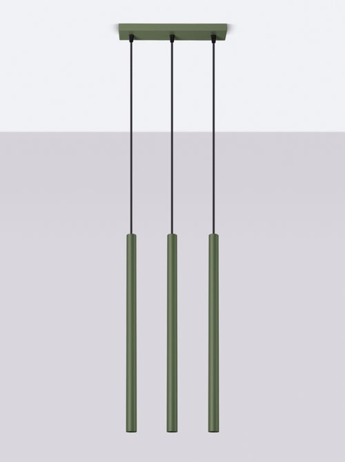 Suspension Acier Vert Olive G9 3 Pastelo Line - Kiabi