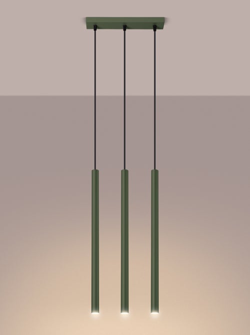 Suspension Acier Vert Olive G9 3 Pastelo Line - Kiabi