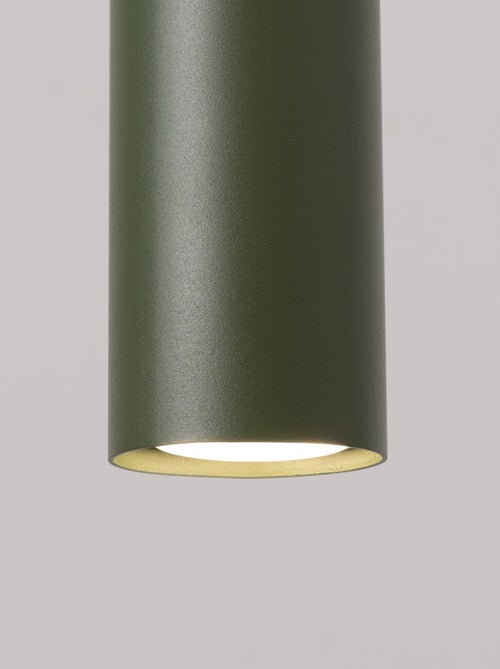 Suspension Acier Vert Olive GU10 2 Lagos - Kiabi