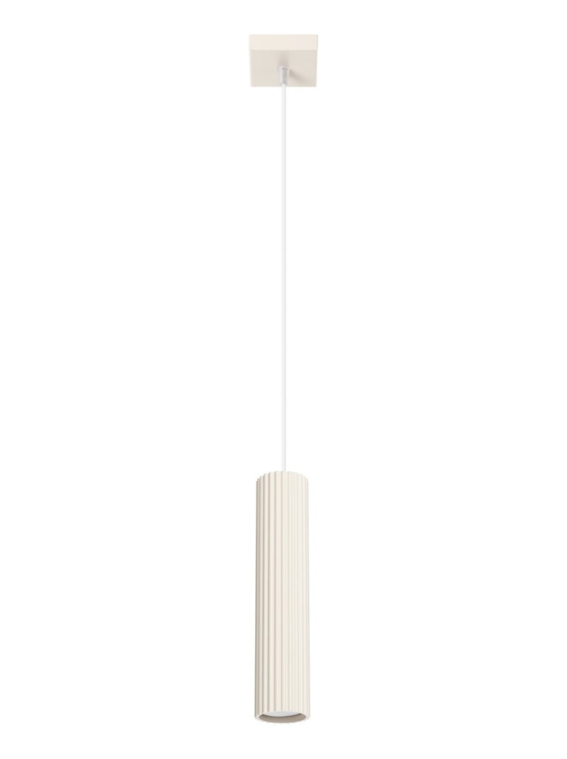 Suspension Aluminium Beige GU10 1 Karbon Beige - Kiabi