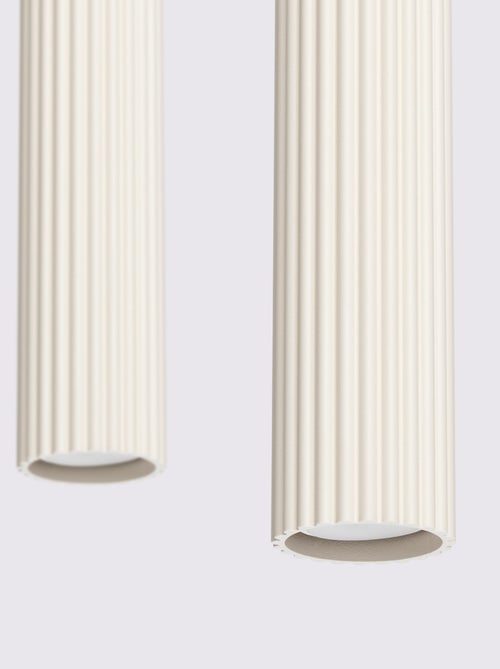 Suspension Aluminium Beige GU10 2 Karbon - Kiabi