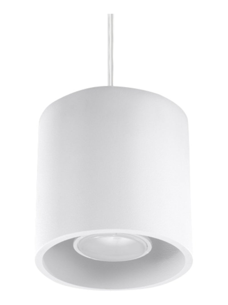 Suspension Aluminium Blanc GU10 1 Orbis Blanc - Kiabi