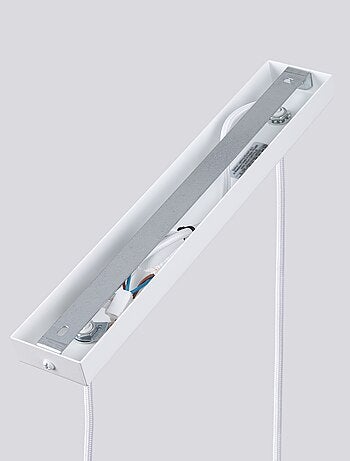 Suspension Aluminium Blanc GU10 2 Karbon